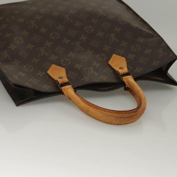 LOUIS VUITTON Monogram Sac Plat Hand Bag M51140 - Picture 6 of 16